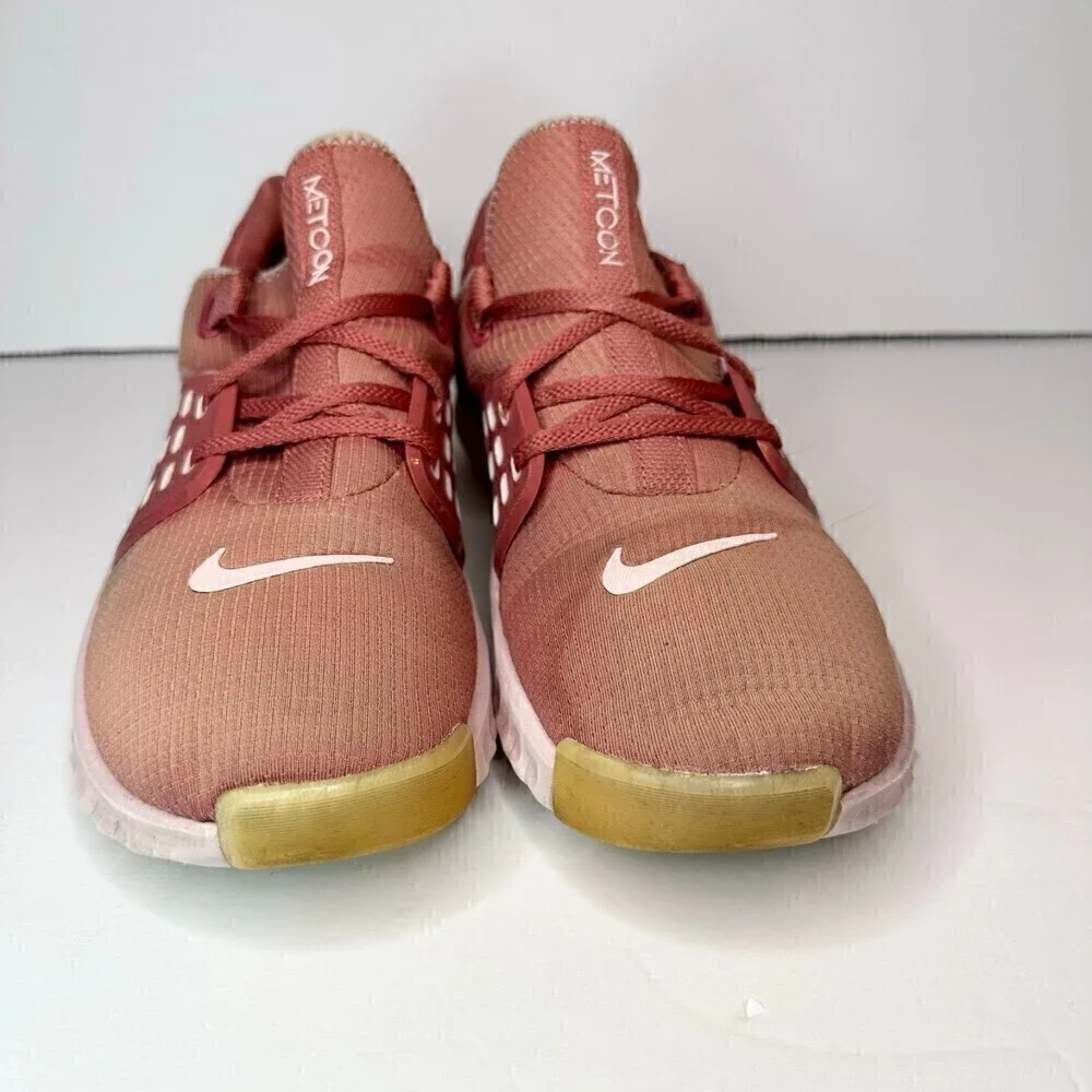 Nike Free Metcon 2 Sneakers Women's Light Redwood Pink cd8526-866 Size 9.5